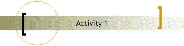 Activity 1