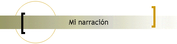 Mi narracin