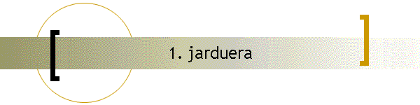 1. jarduera