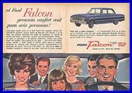 Publicidad grfica de Ford Falcon de 1962